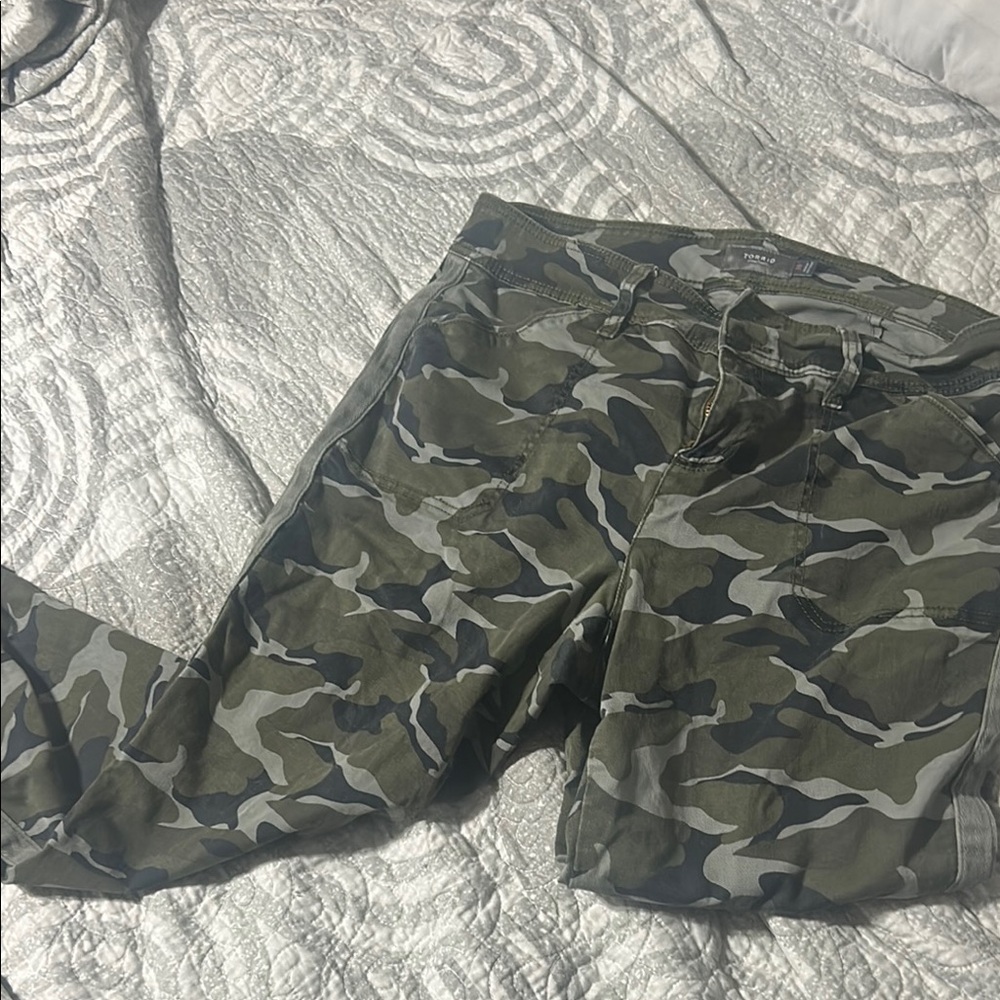 Torrid Camouflage Skinny Pants